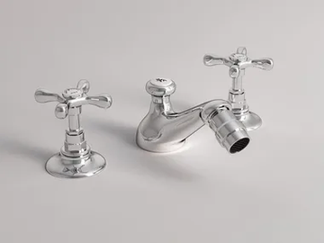 JAMES - 3 hole countertop bidet tap with swivel spout by Park Avenue - view 2